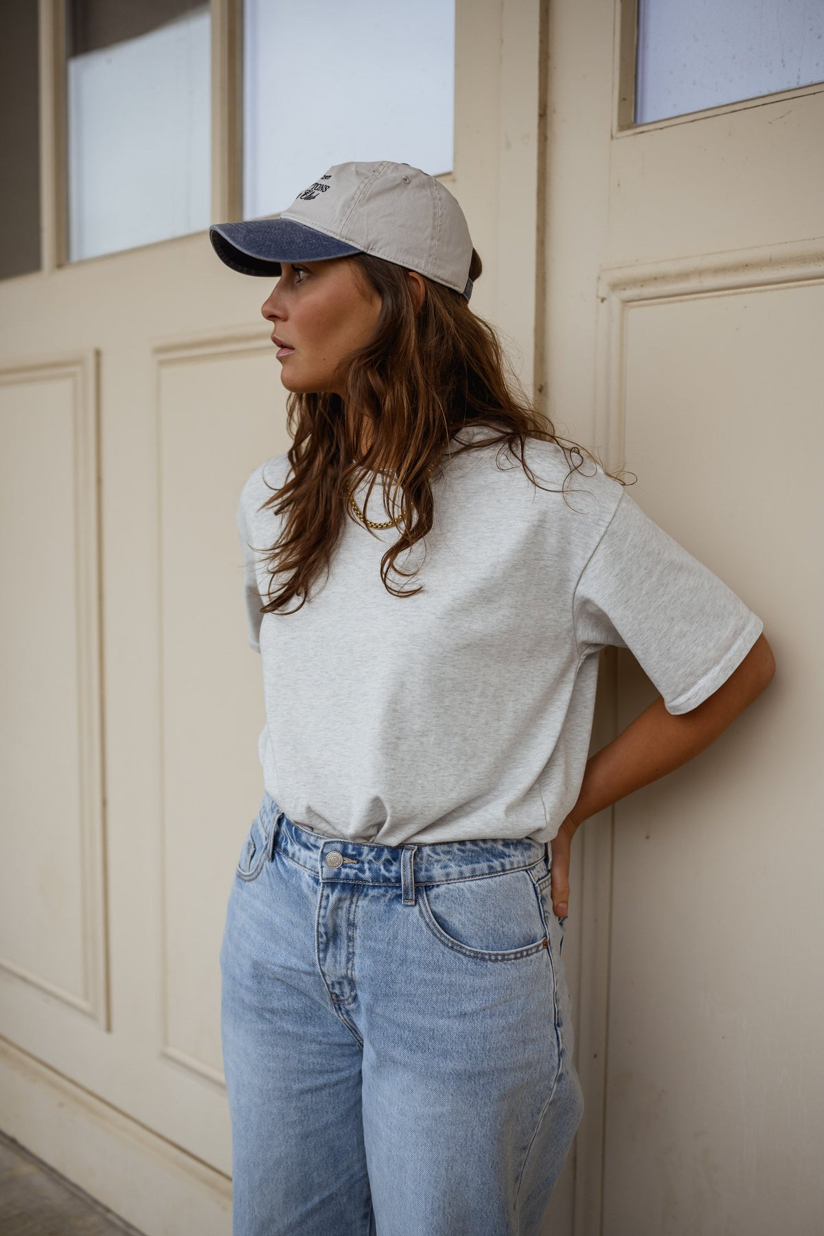 T-shirt Avery - gris