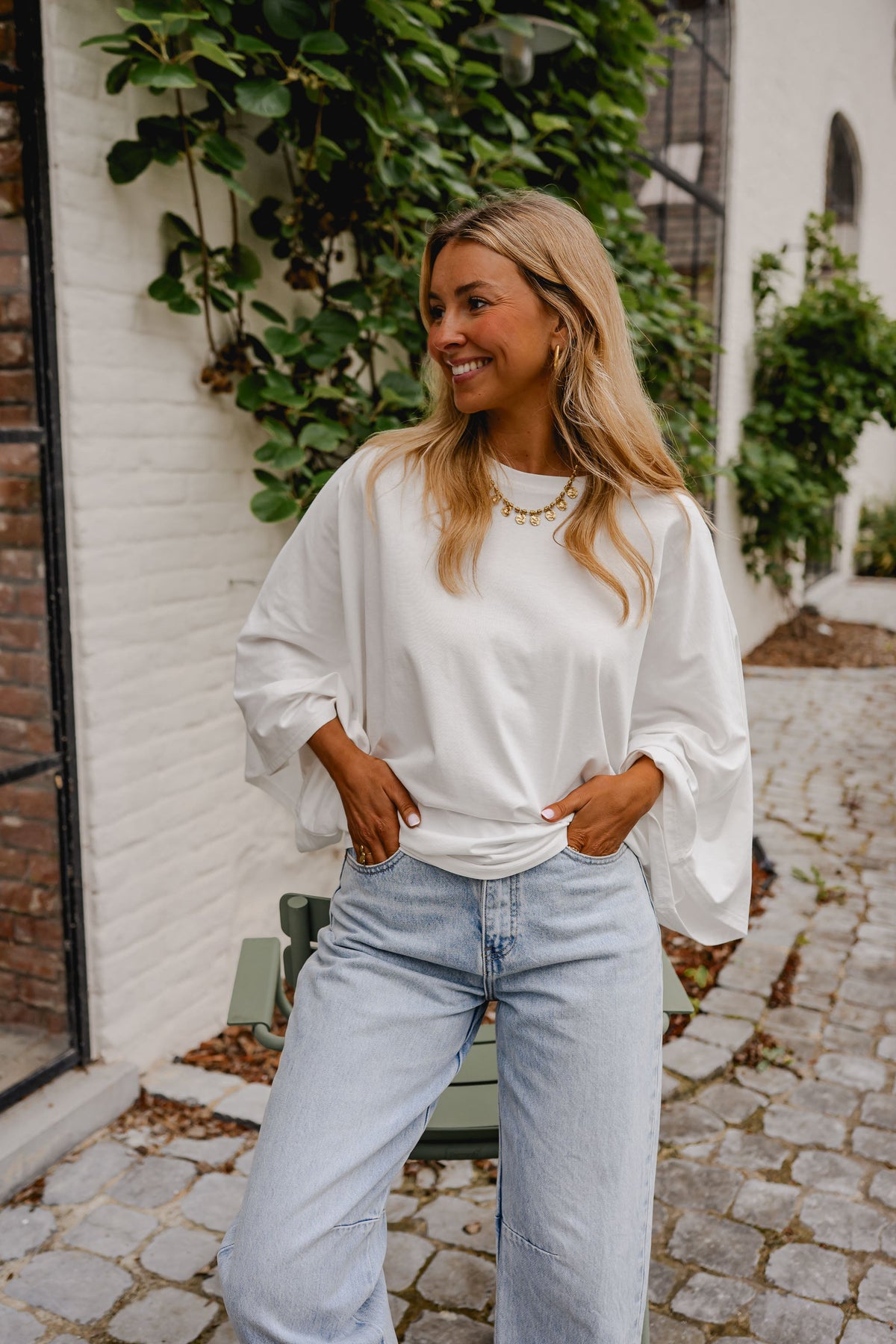 T-shirt Béné - blanc