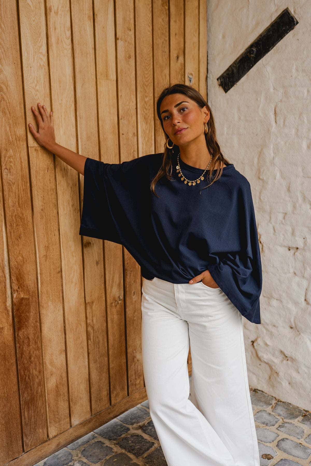 T-shirt Béné - bleu