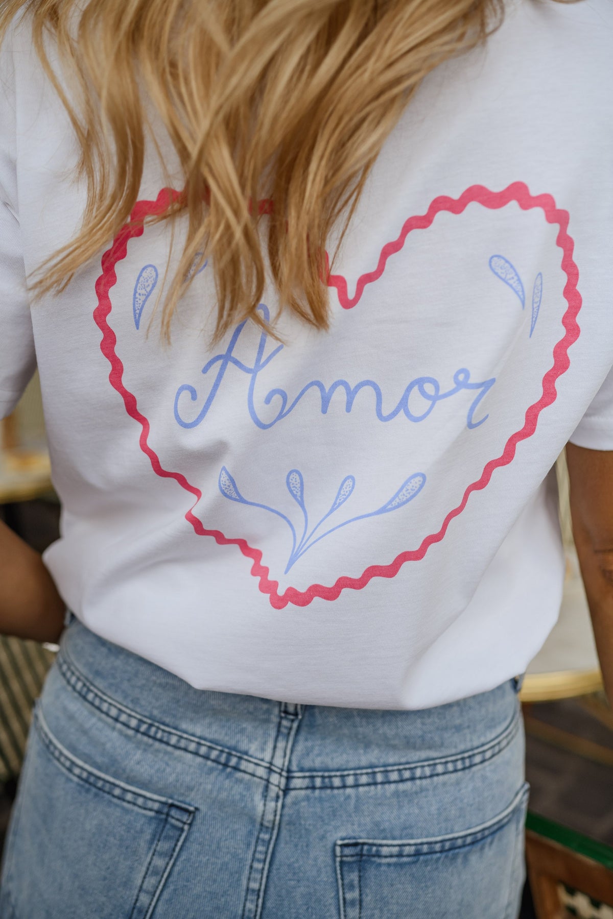 T-shirt Ciao - blanc