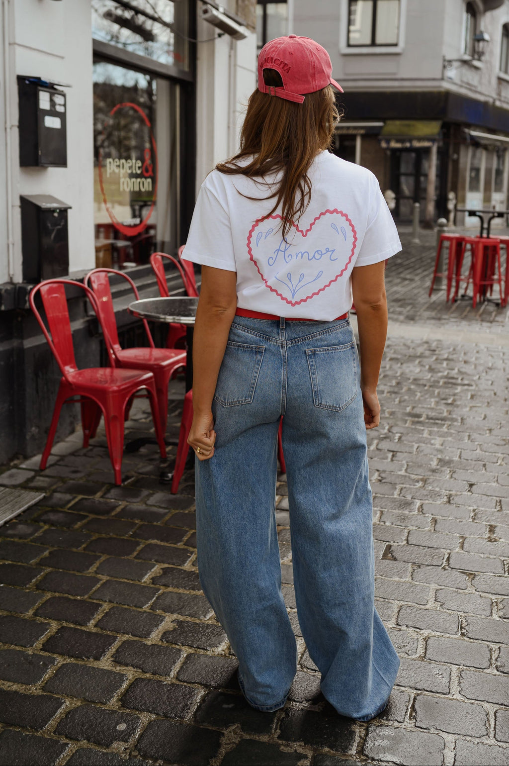 T-shirt Ciao - blanc