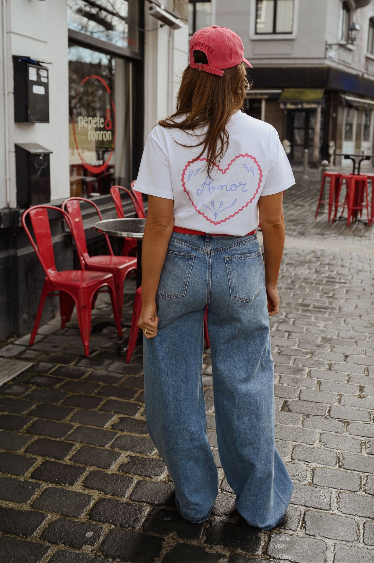 T-shirt Ciao - blanc