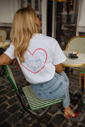 T-shirt Ciao - blanc