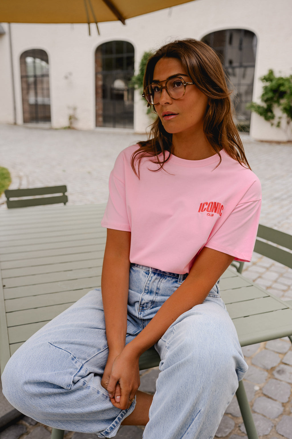 T-shirt Elina - rose