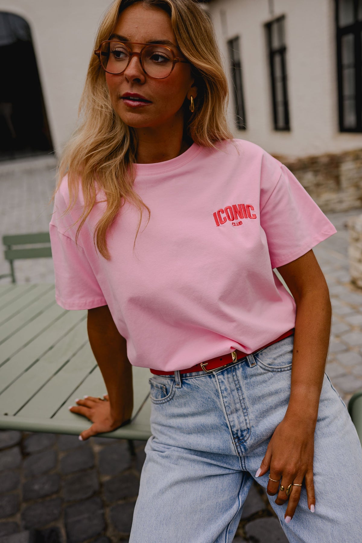 T-shirt Elina - rose