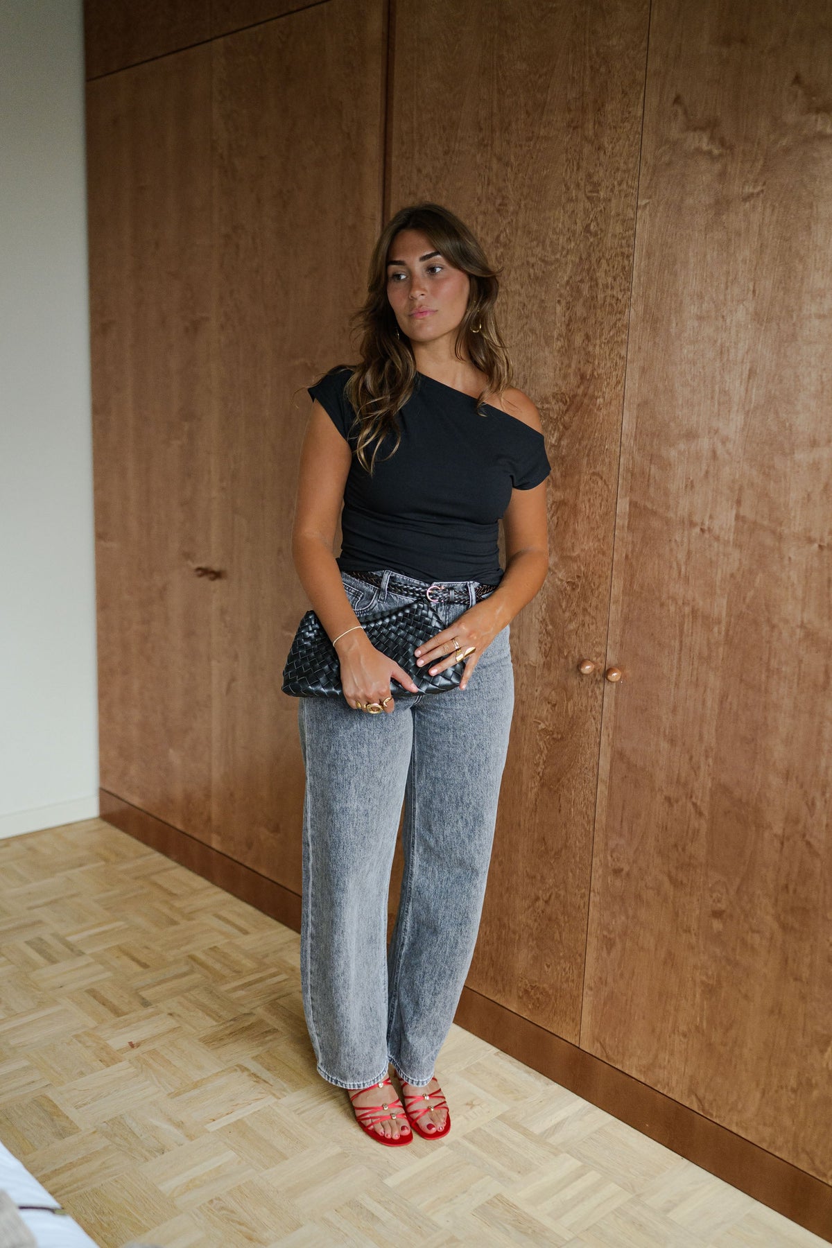 T-shirt Ella -  noir
