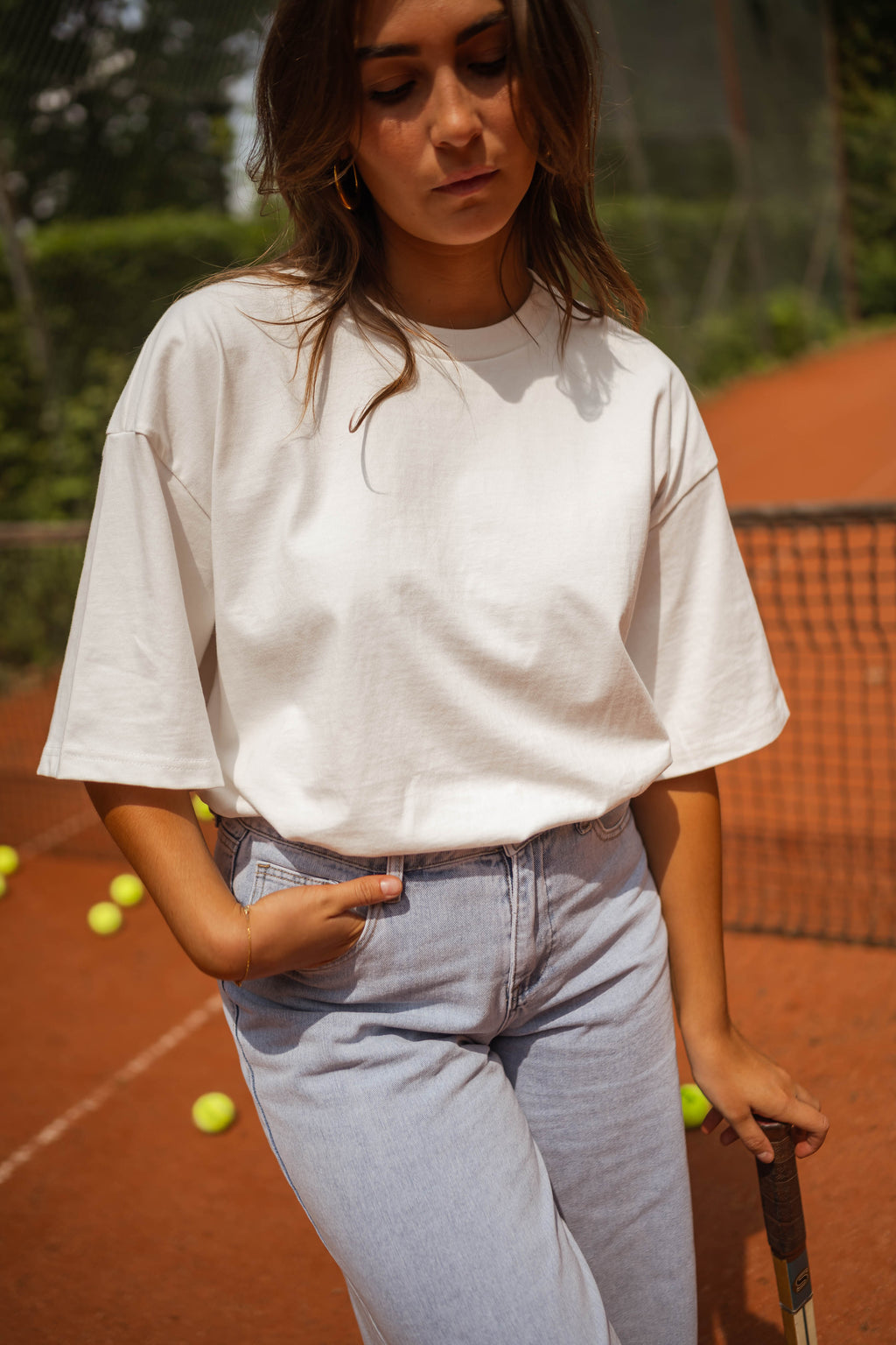 T-shirt Flo - blanc