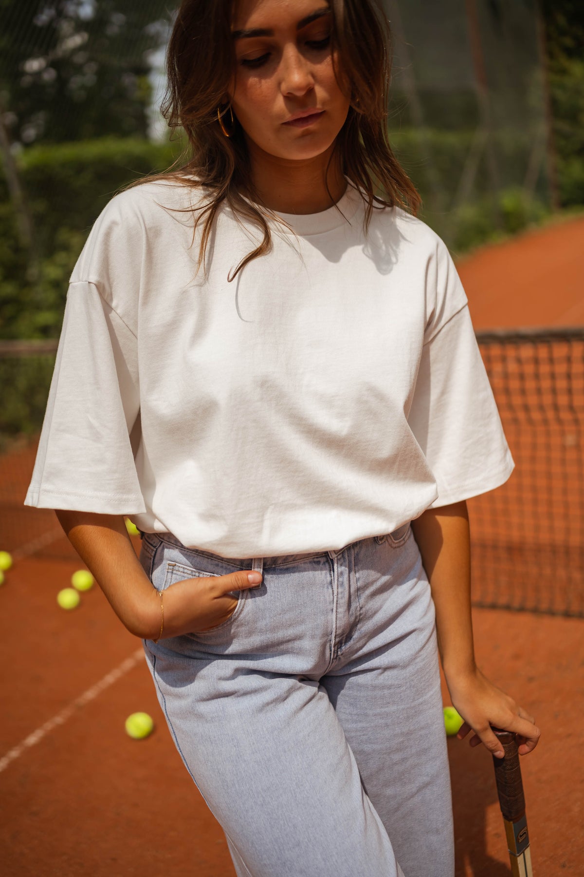 T-shirt Flo - blanc