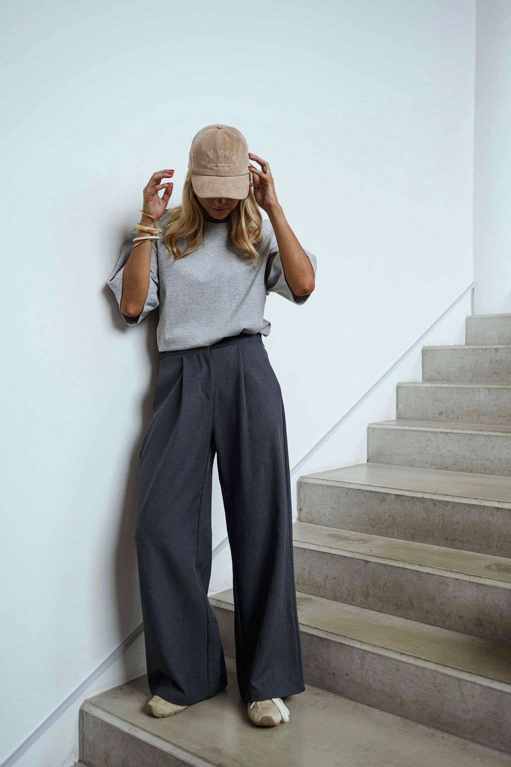 T-shirt Flo - gris
