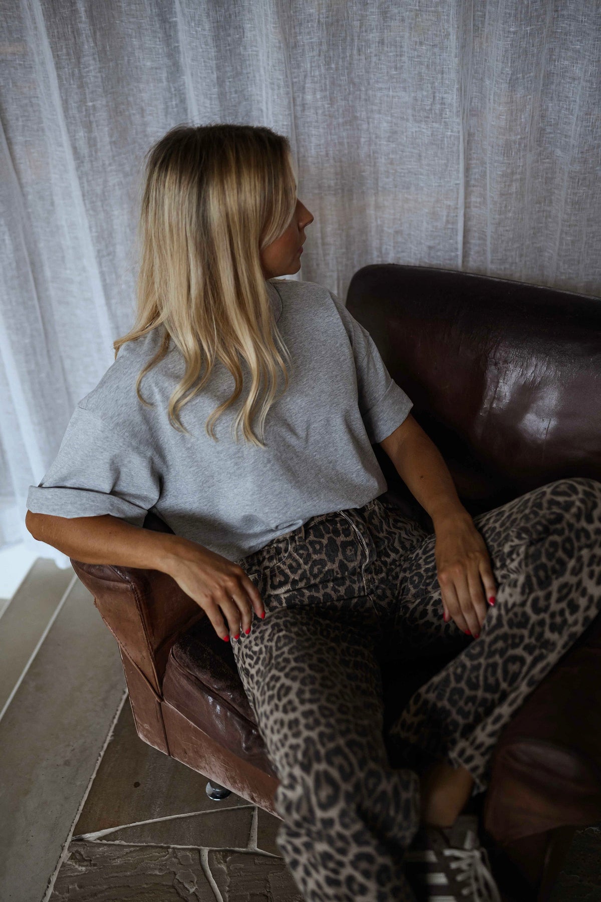 T-shirt Flo - gris