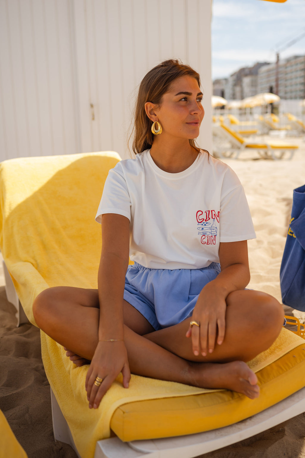 T-shirt Gine - blanc