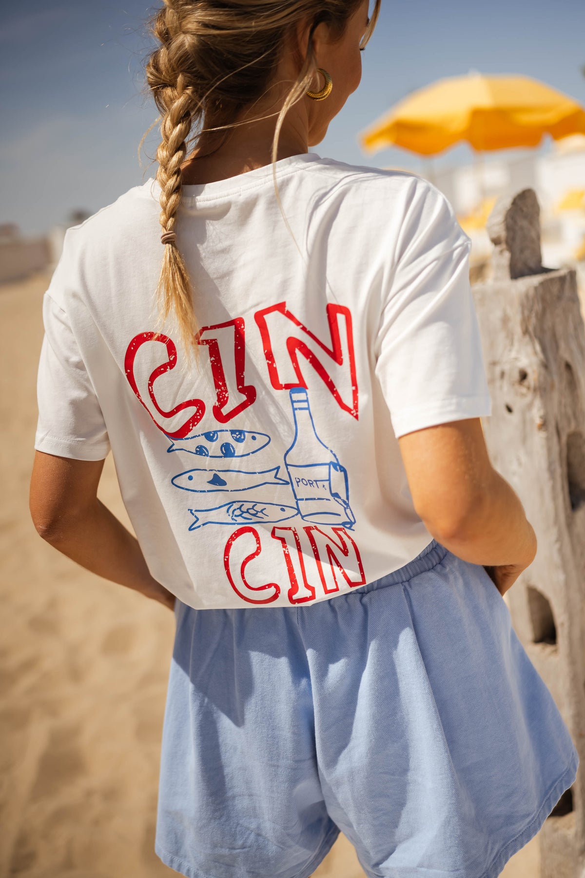 T-shirt Gine - blanc