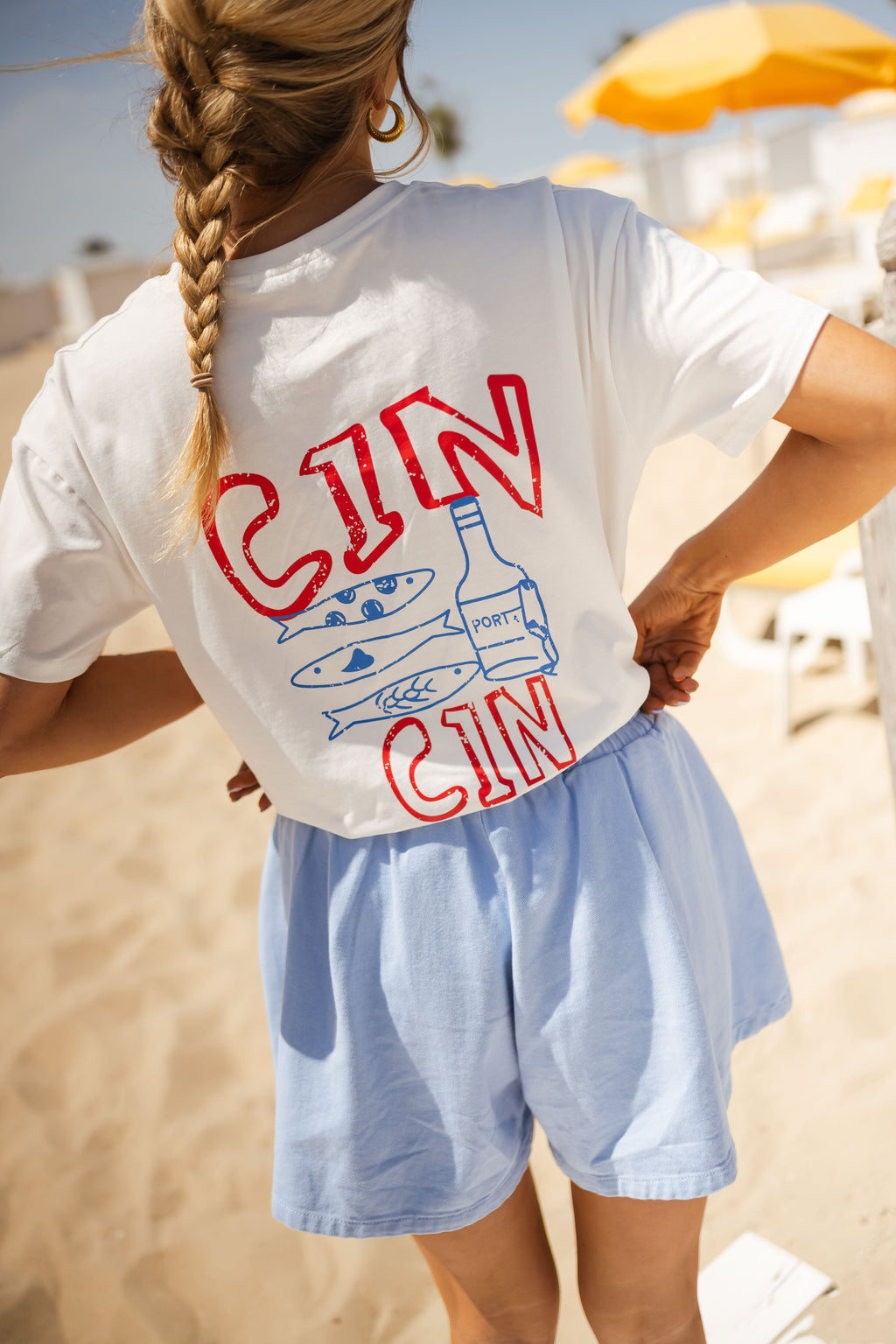 T-shirt Gine - blanc