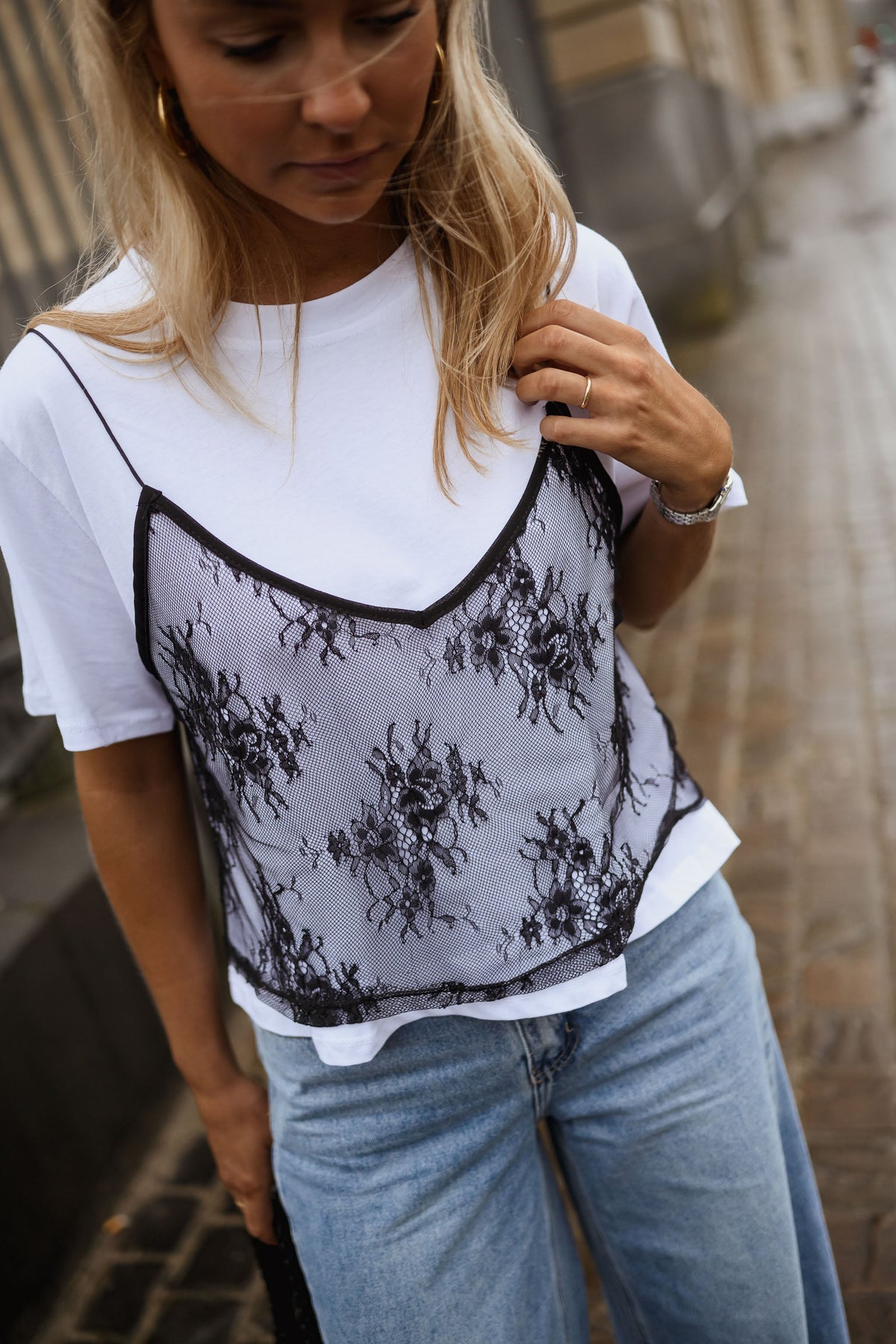 T-shirt Gwen - blanc