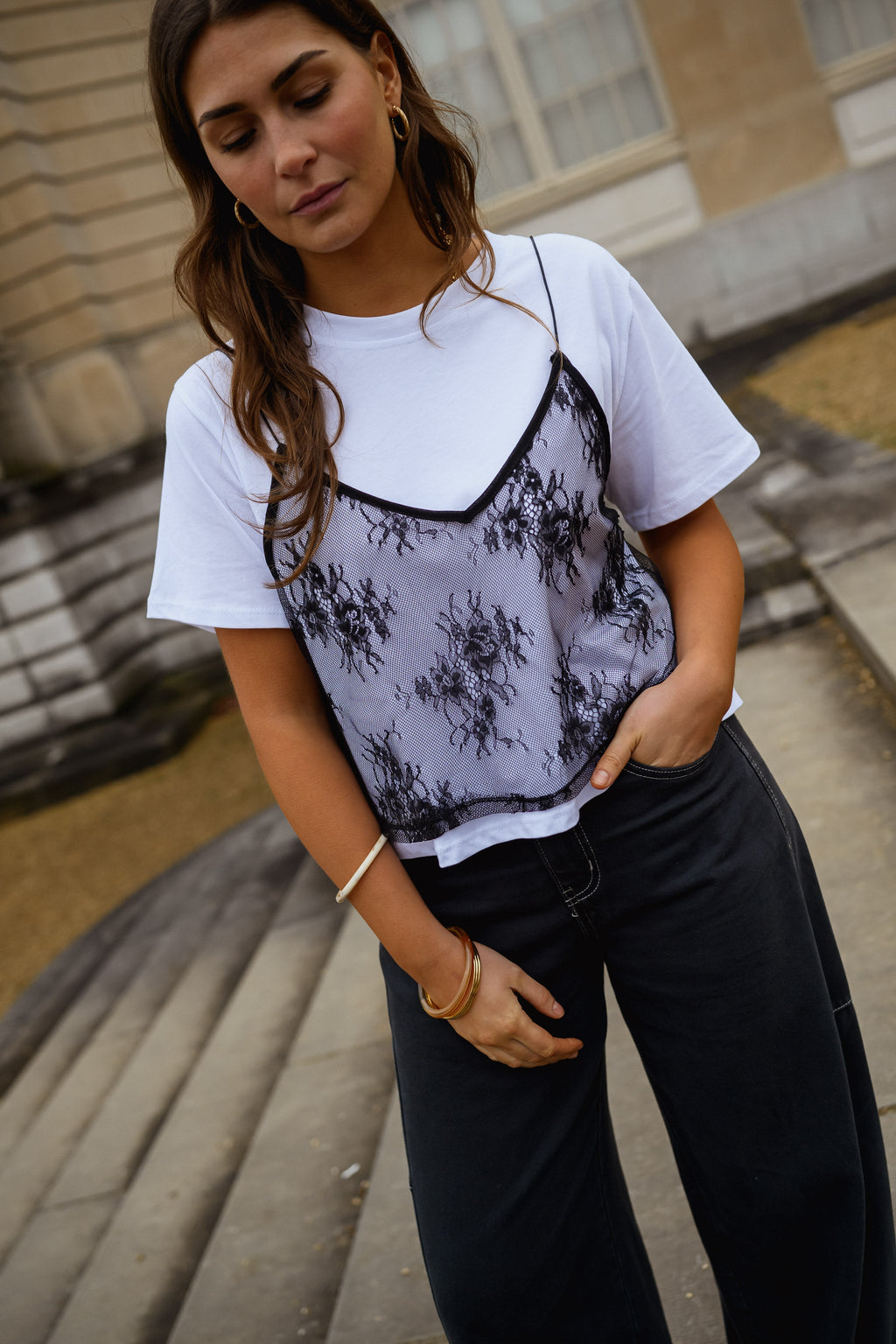 T-shirt Gwen - blanc
