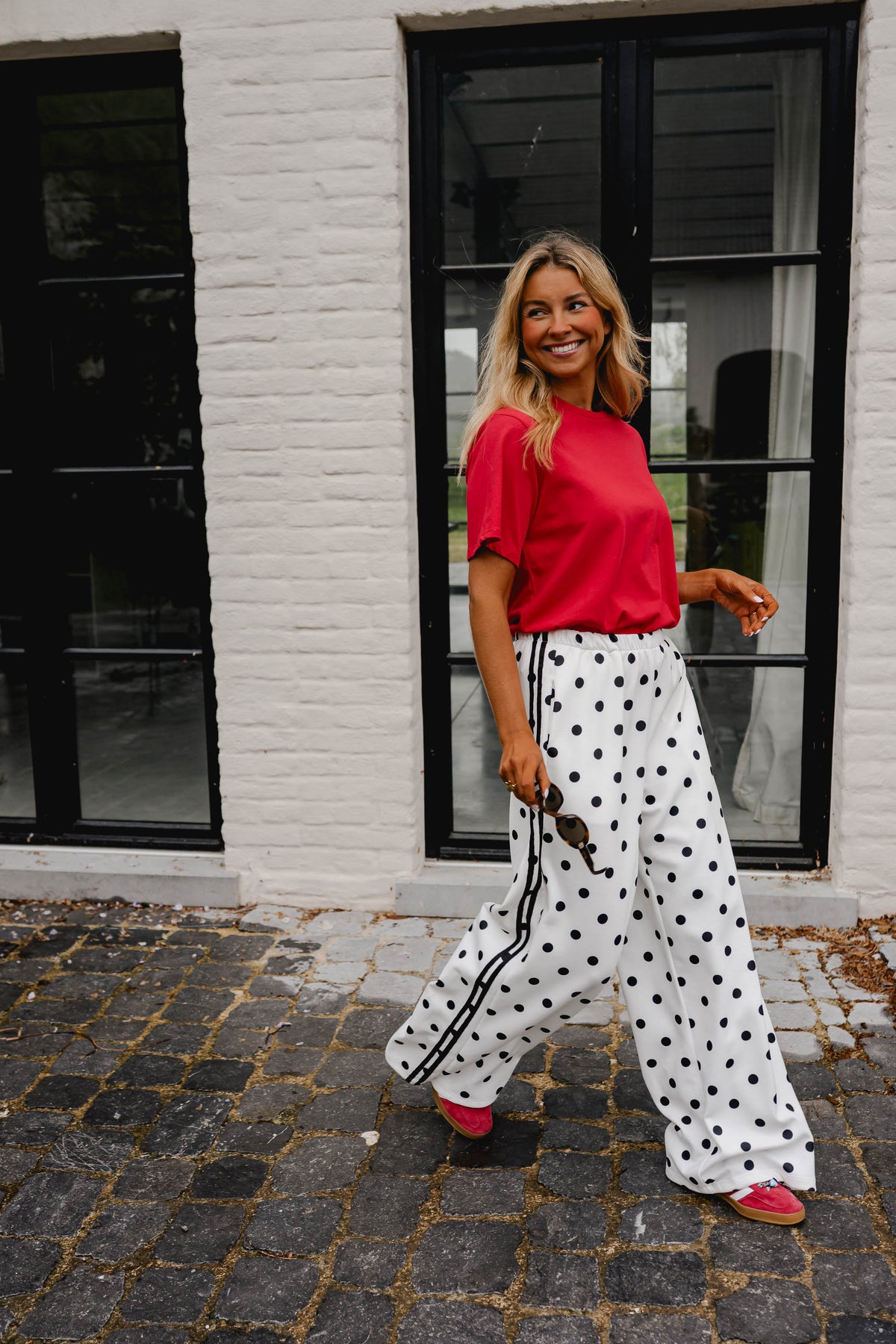 T-shirt Jane - rouge