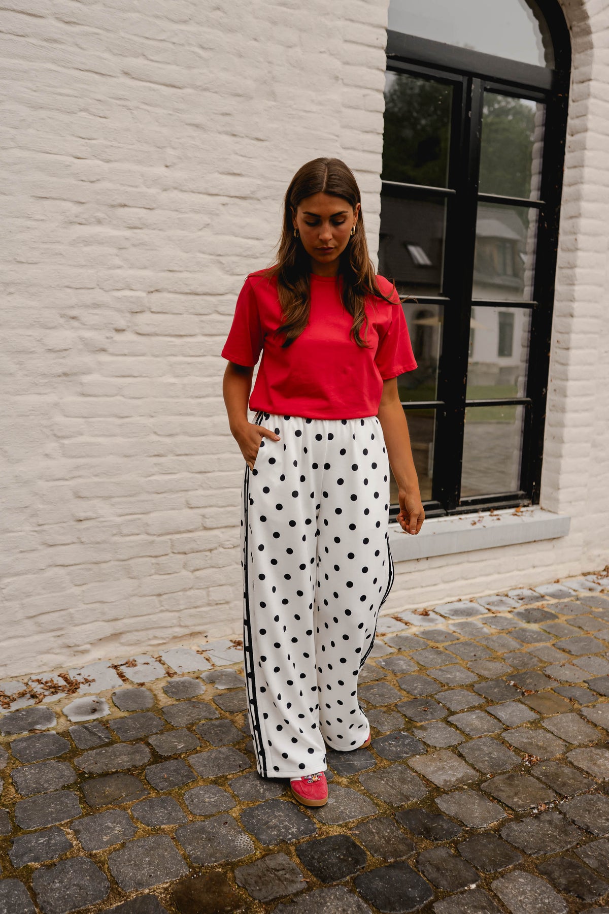 T-shirt Jane - rouge