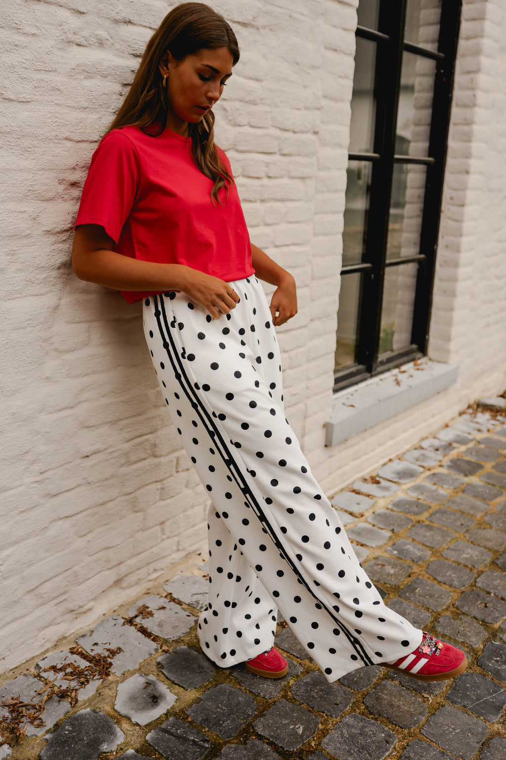 T-shirt Jane - rouge