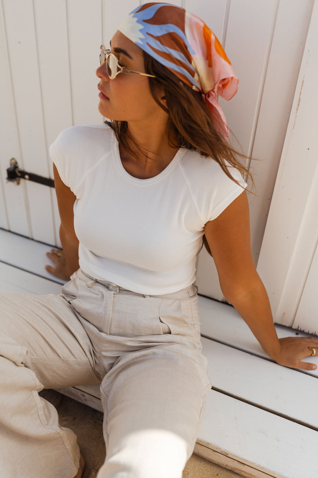 T-shirt Jennah - écru
