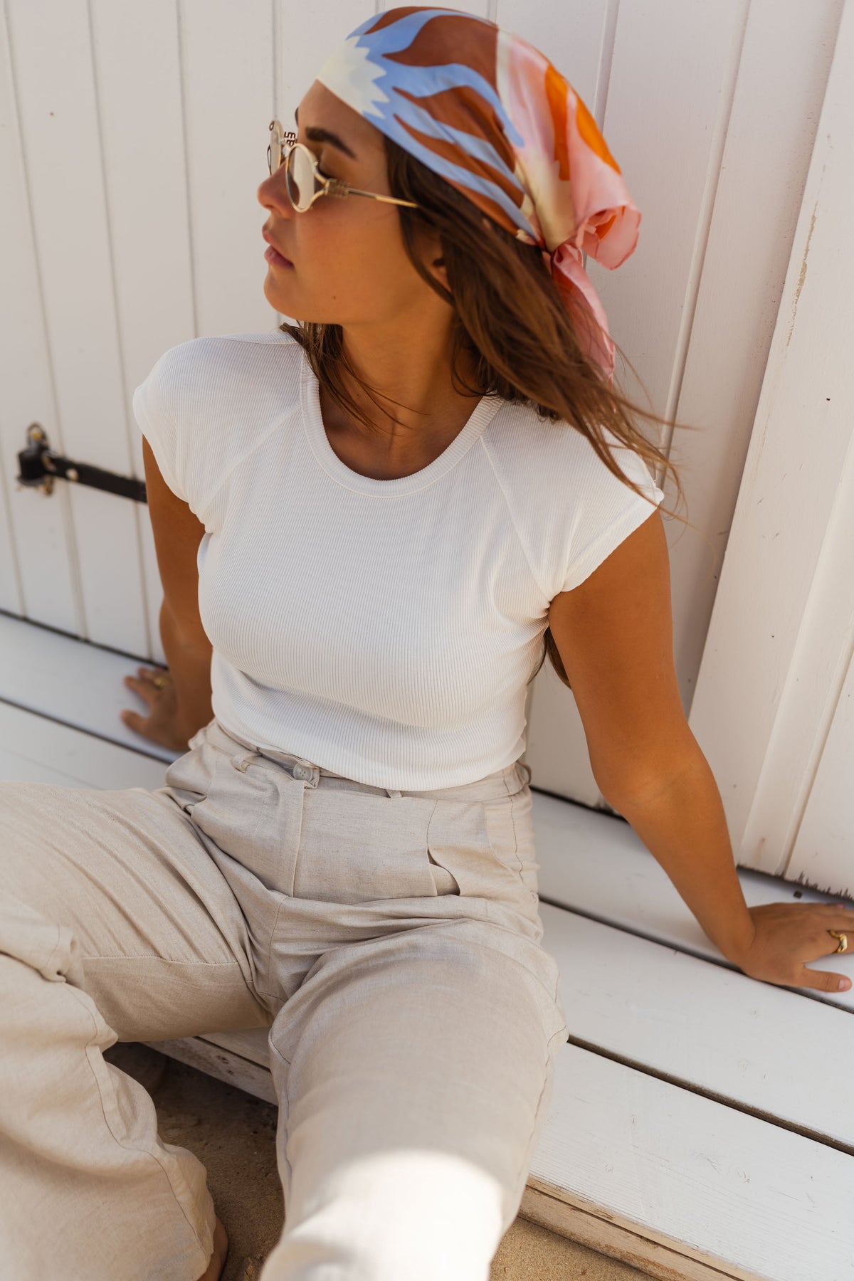 T-shirt Jennah - écru