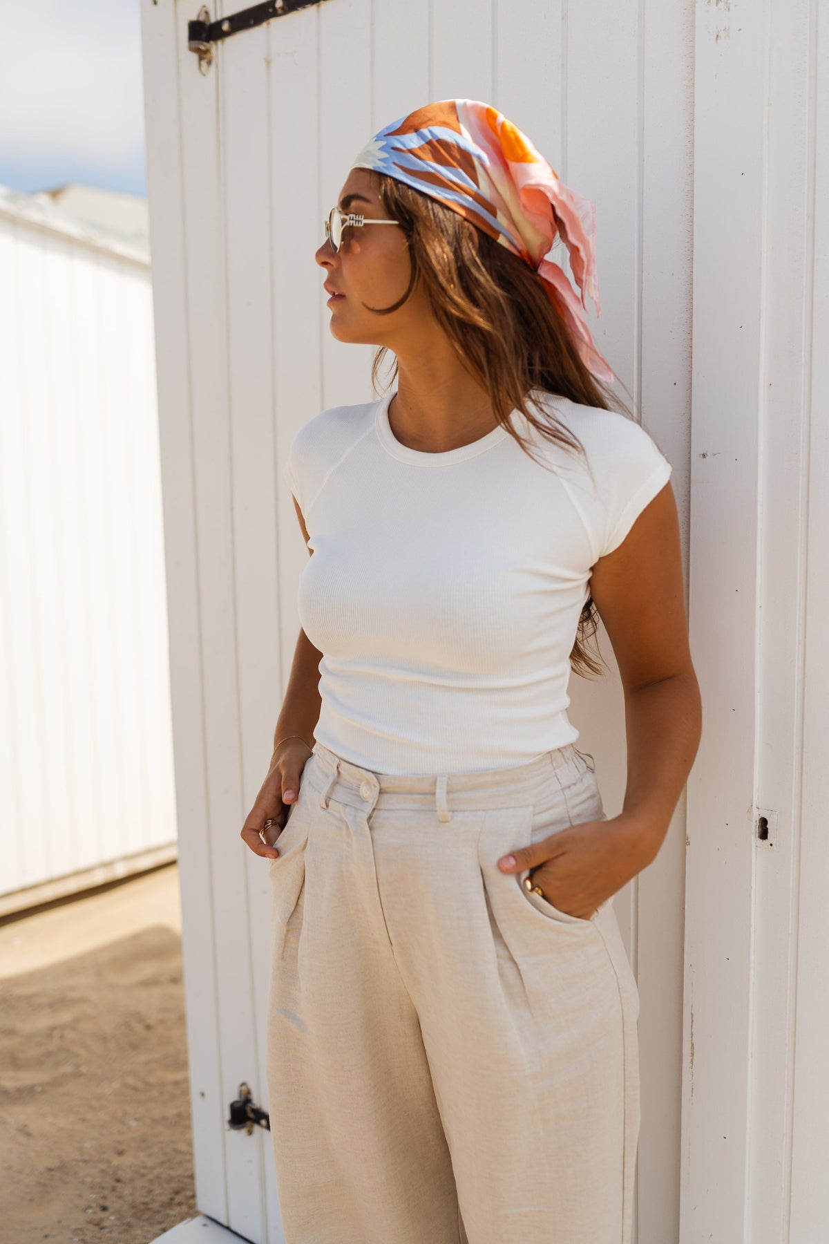T-shirt Jennah - écru