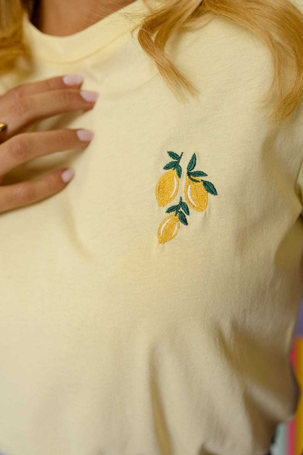 T-shirt Limon - jaune