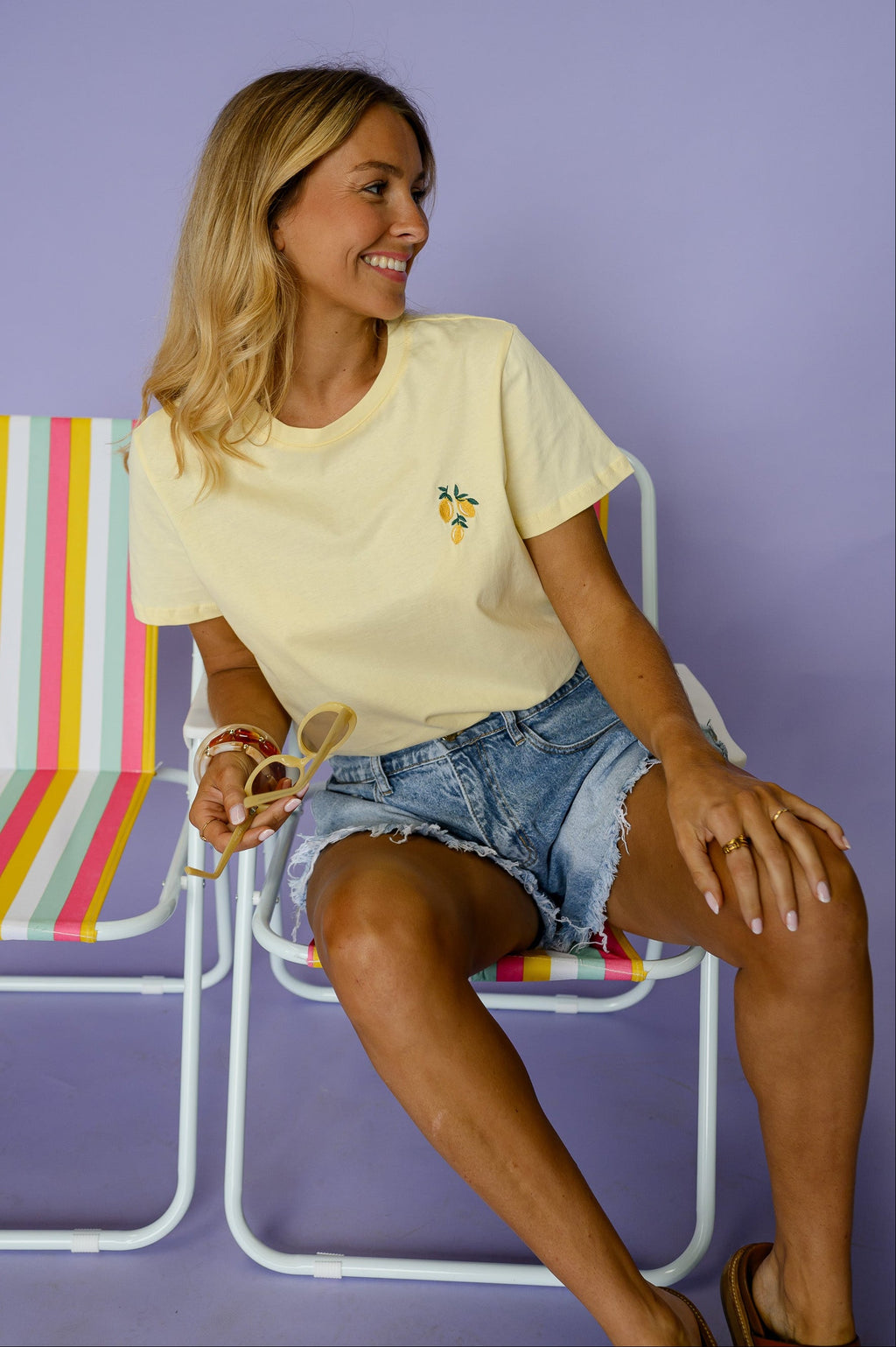 T-shirt Limon - jaune