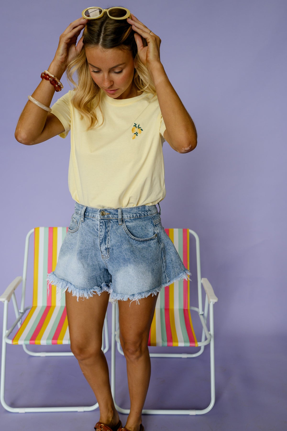 T-shirt Limon - jaune