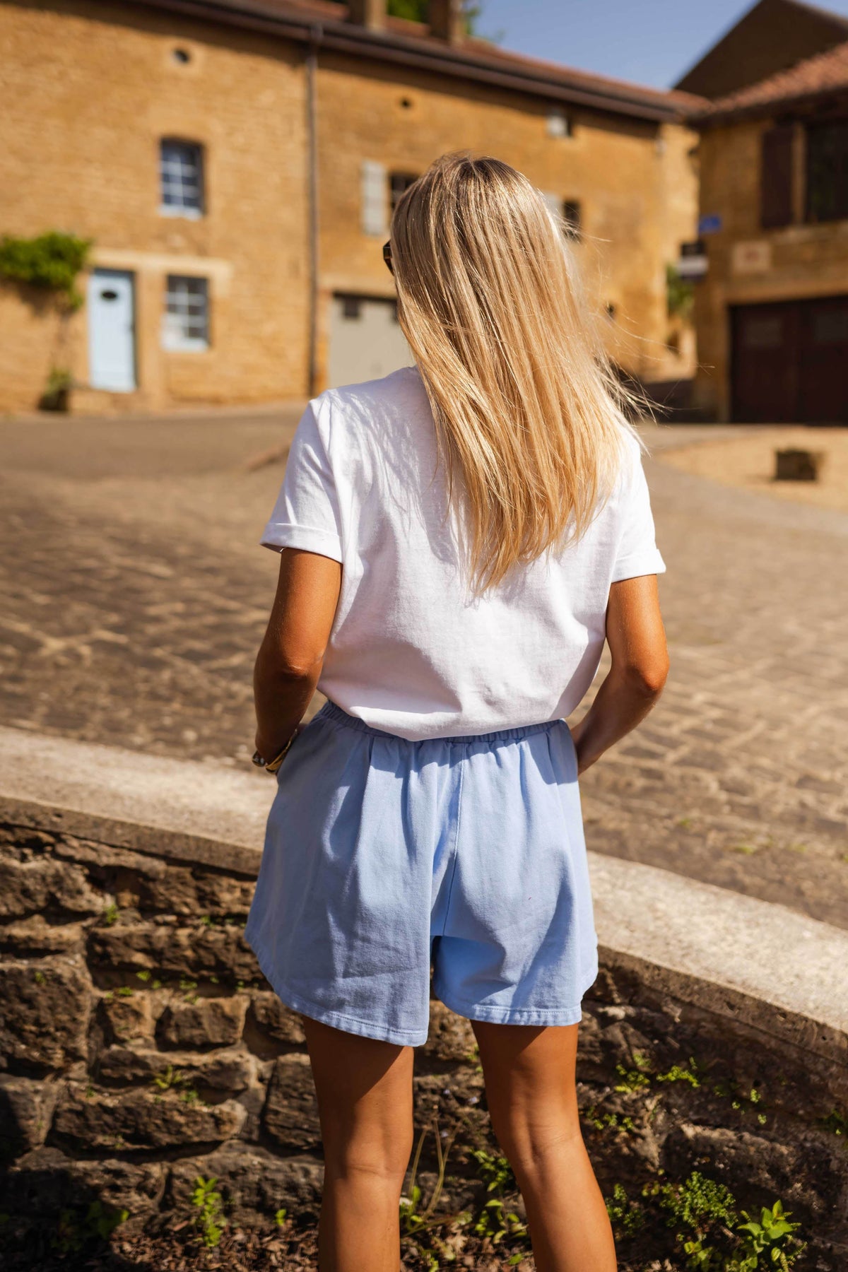 T-shirt Love - écru