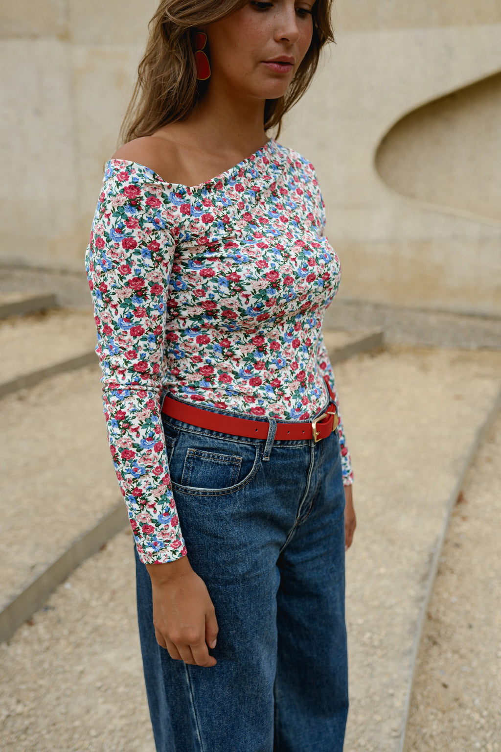 T-shirt Maeve - à fleurs