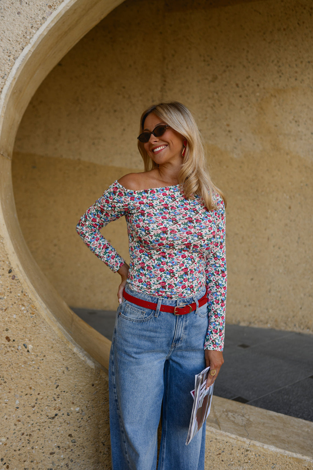 T-shirt Maeve - à fleurs