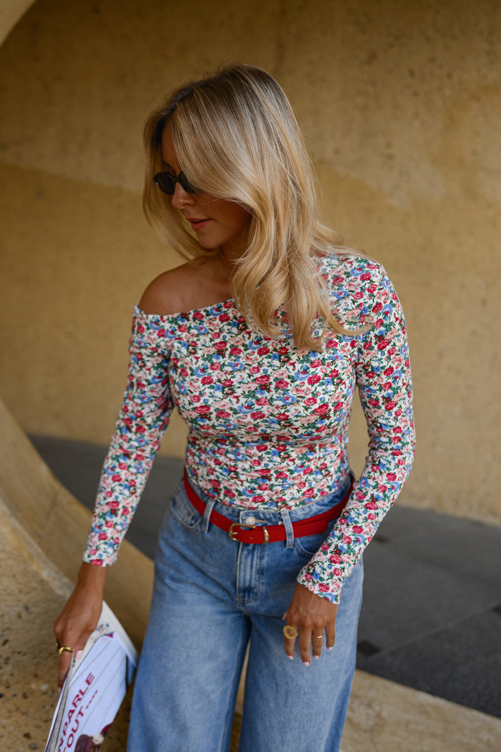 T-shirt Maeve - à fleurs