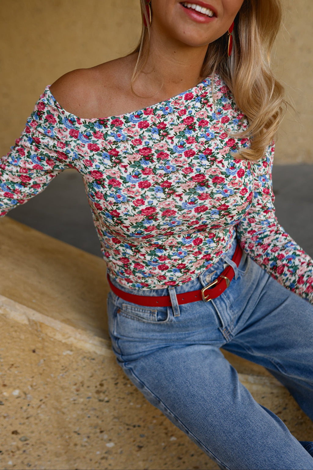 T-shirt Maeve - à fleurs