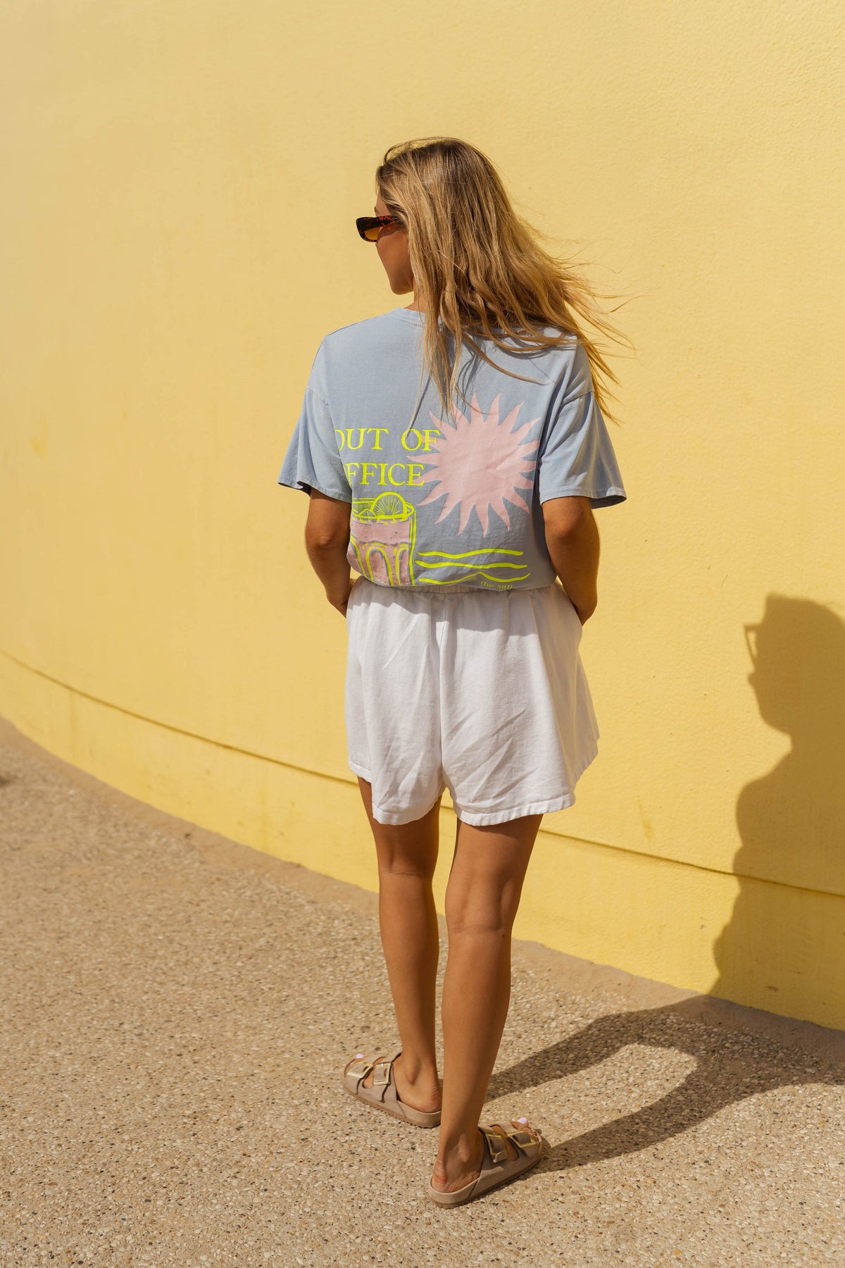 T-shirt Office - bleu