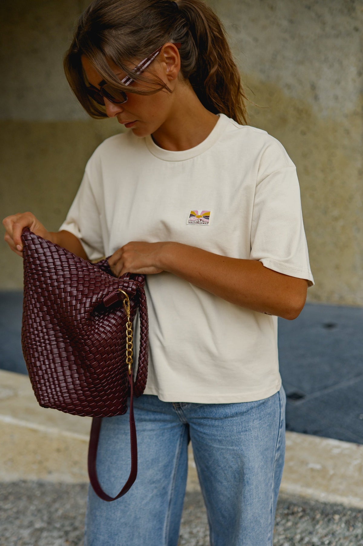 T-shirt Sage - beige
