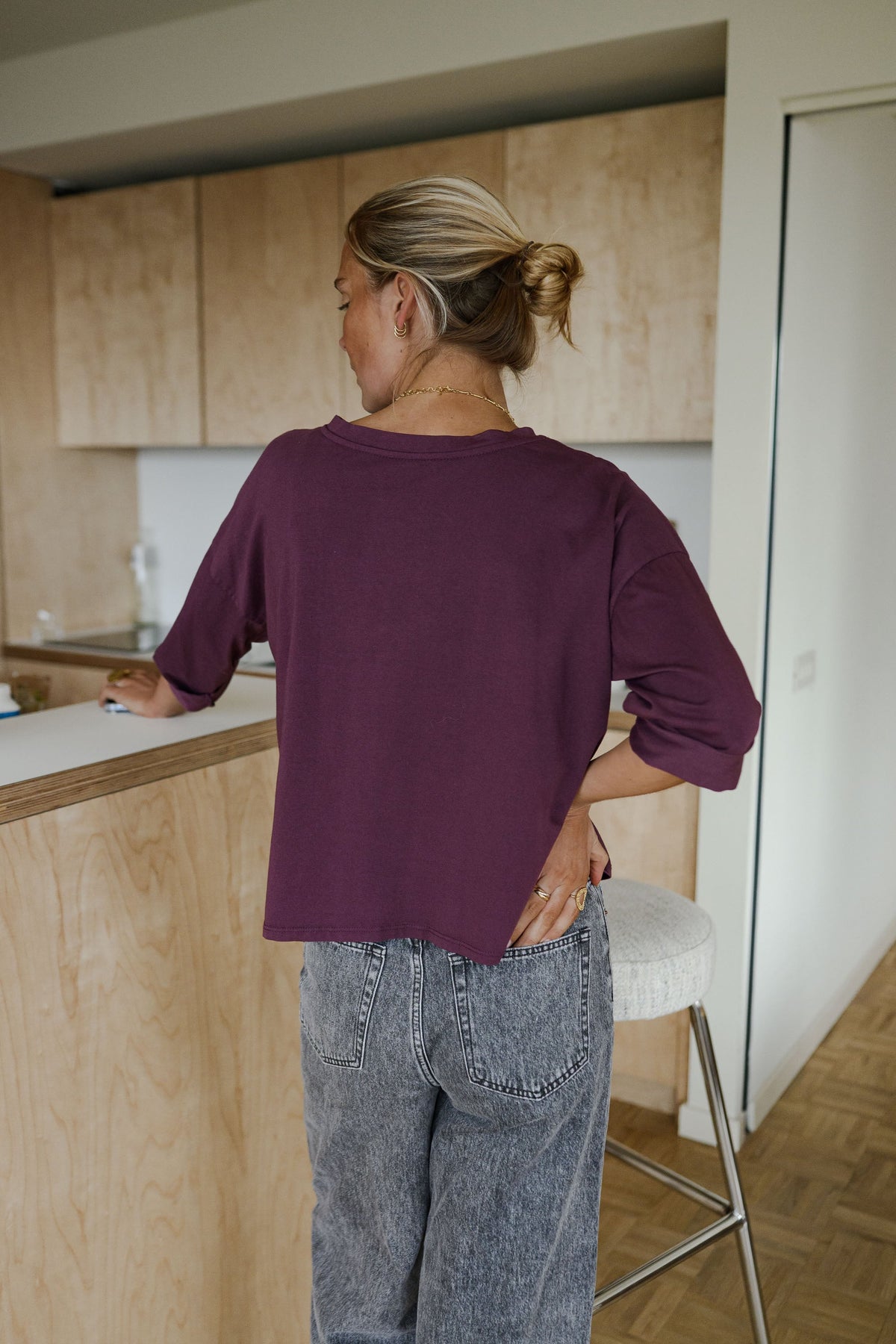 T-shirt Sixte - bordeaux