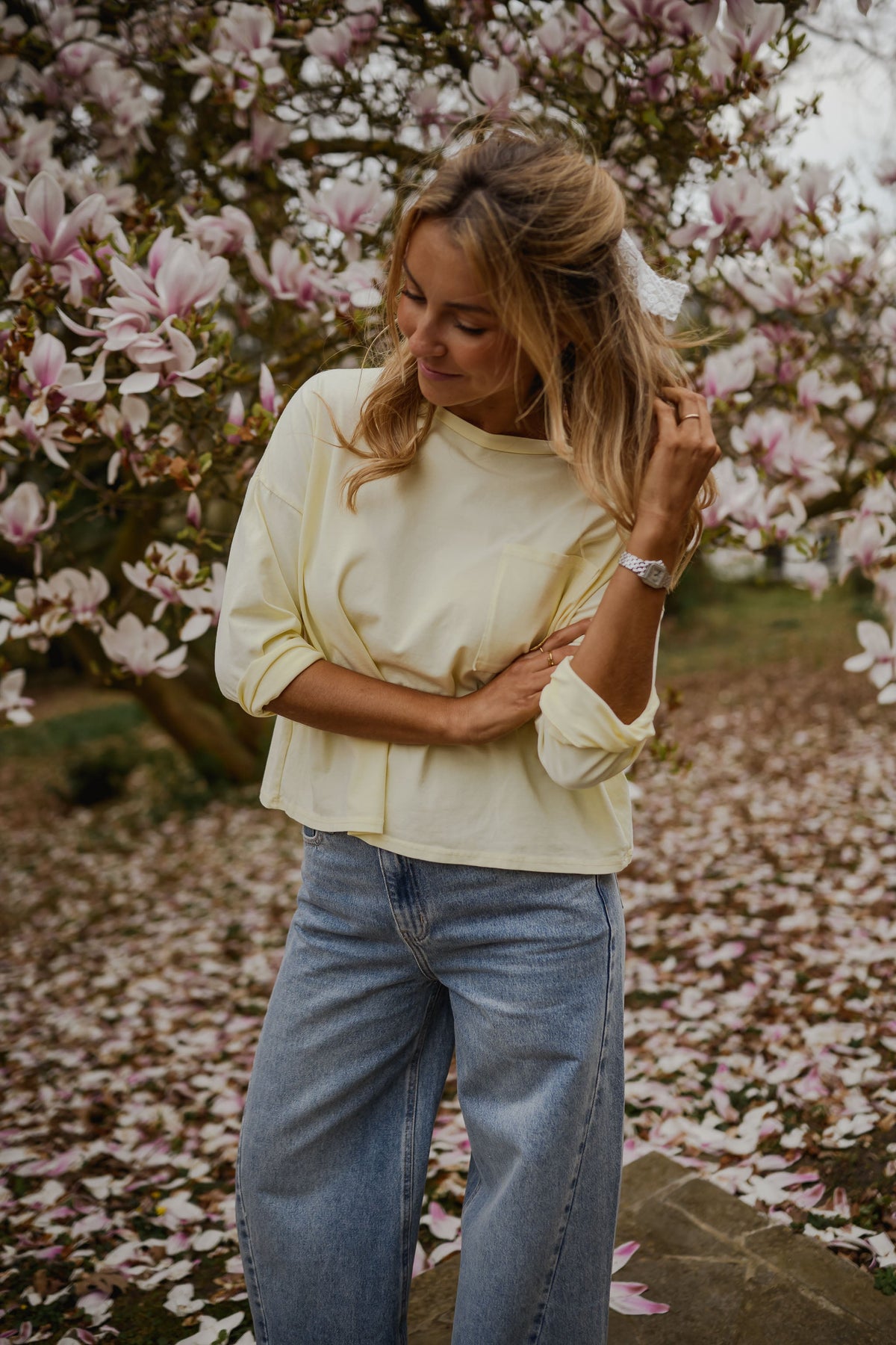 T-shirt Sixte - jaune
