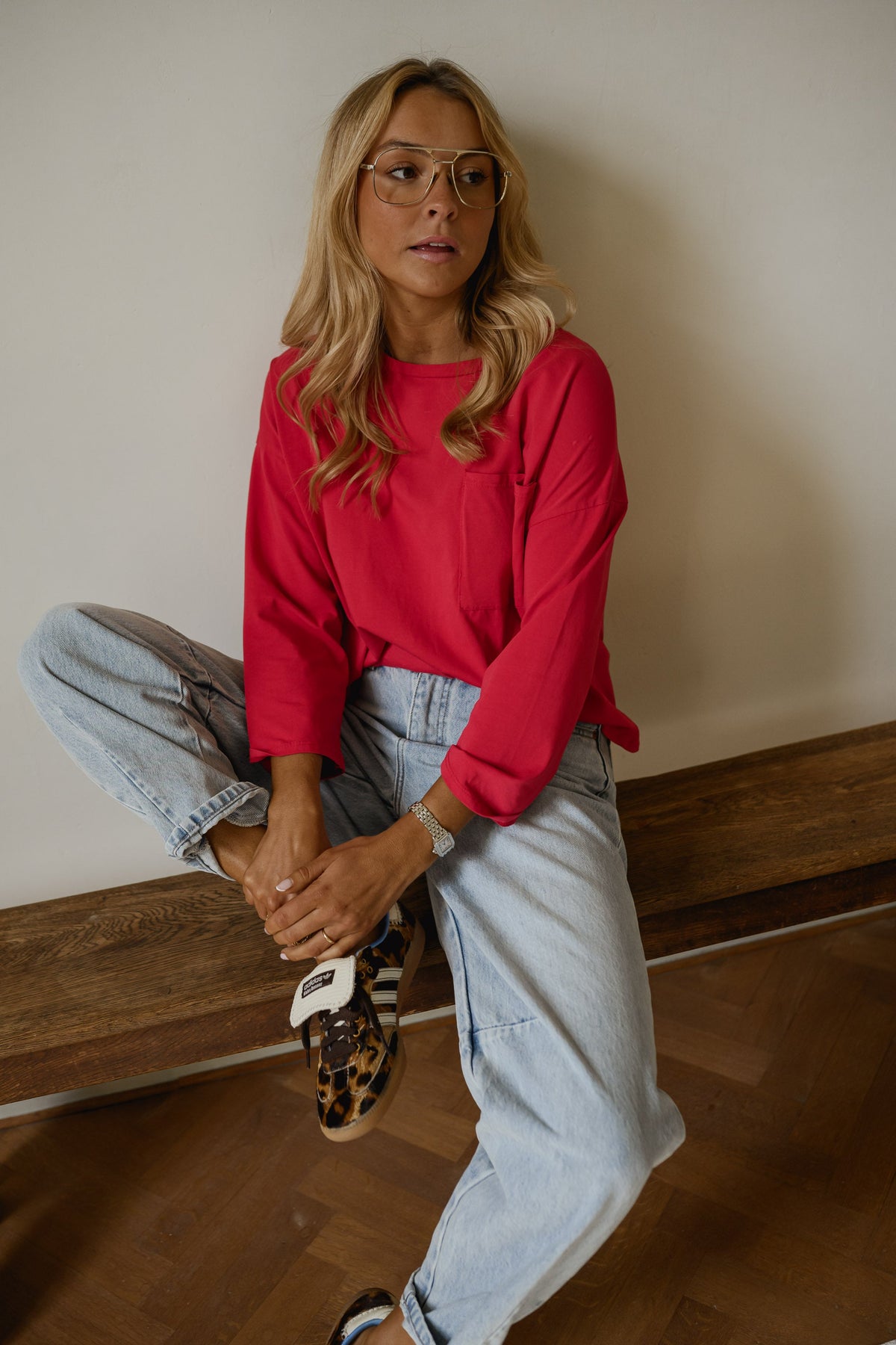T-shirt Sixte - rouge