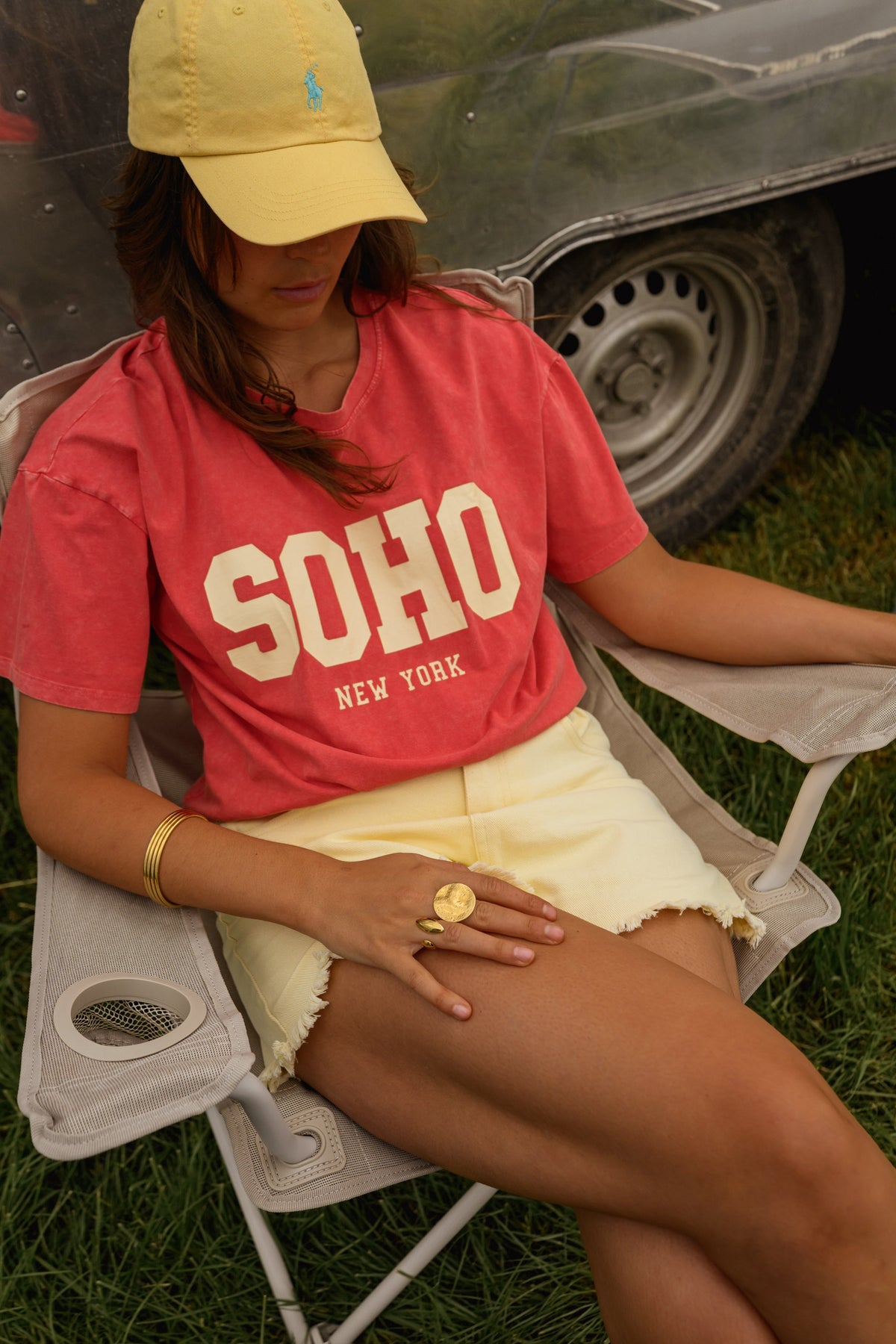 T-shirt Soho NY - orange