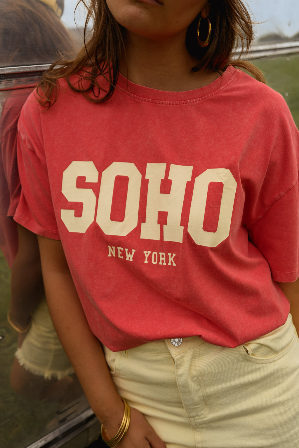 T-shirt Soho NY - orange