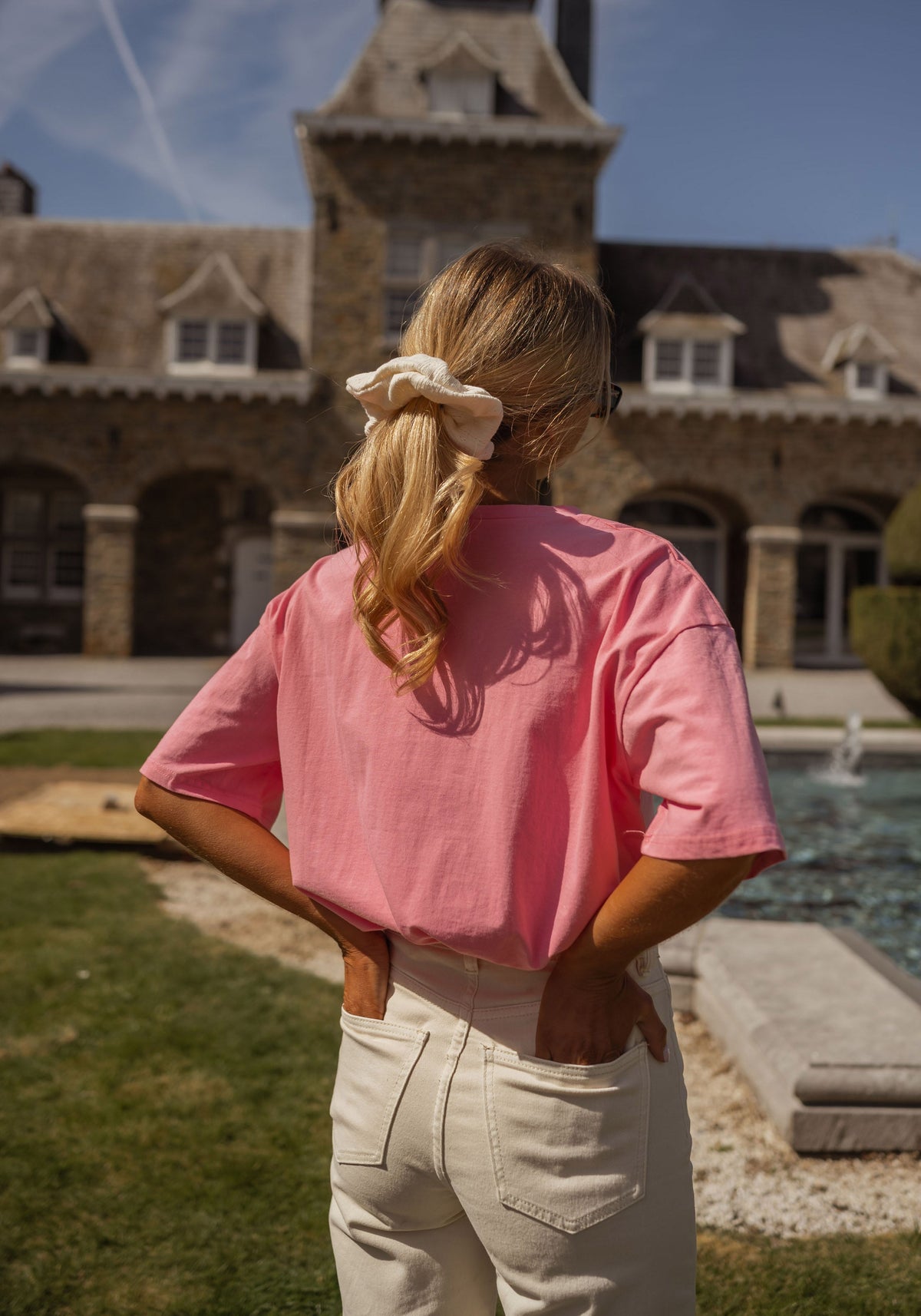 T-shirt Tiao - rose