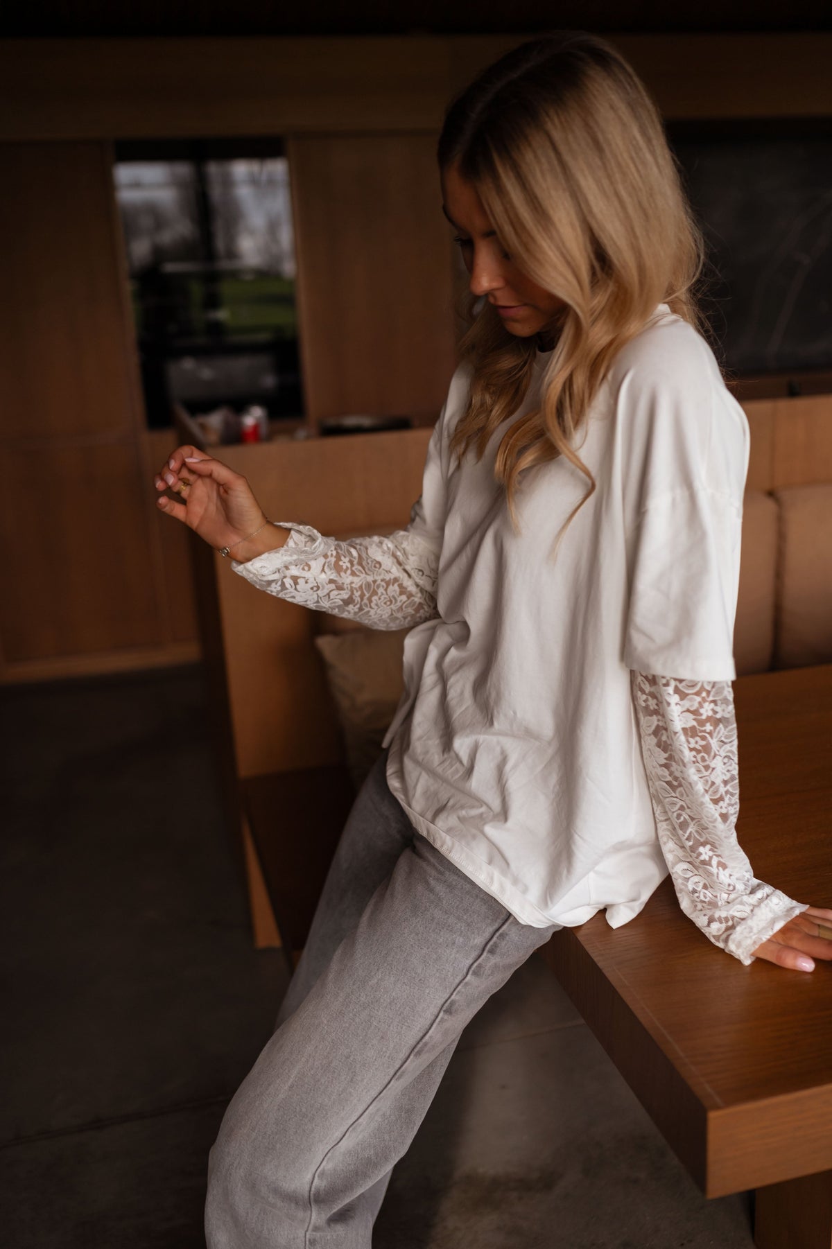 T-shirt Loys - blanc