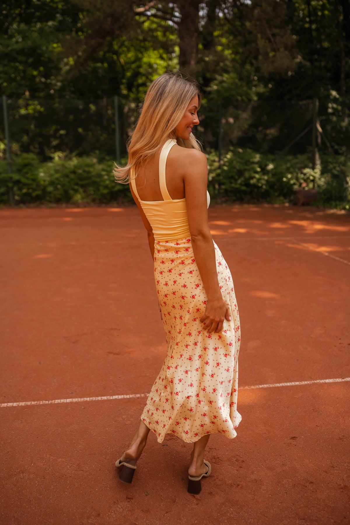 Top Calie - jaune