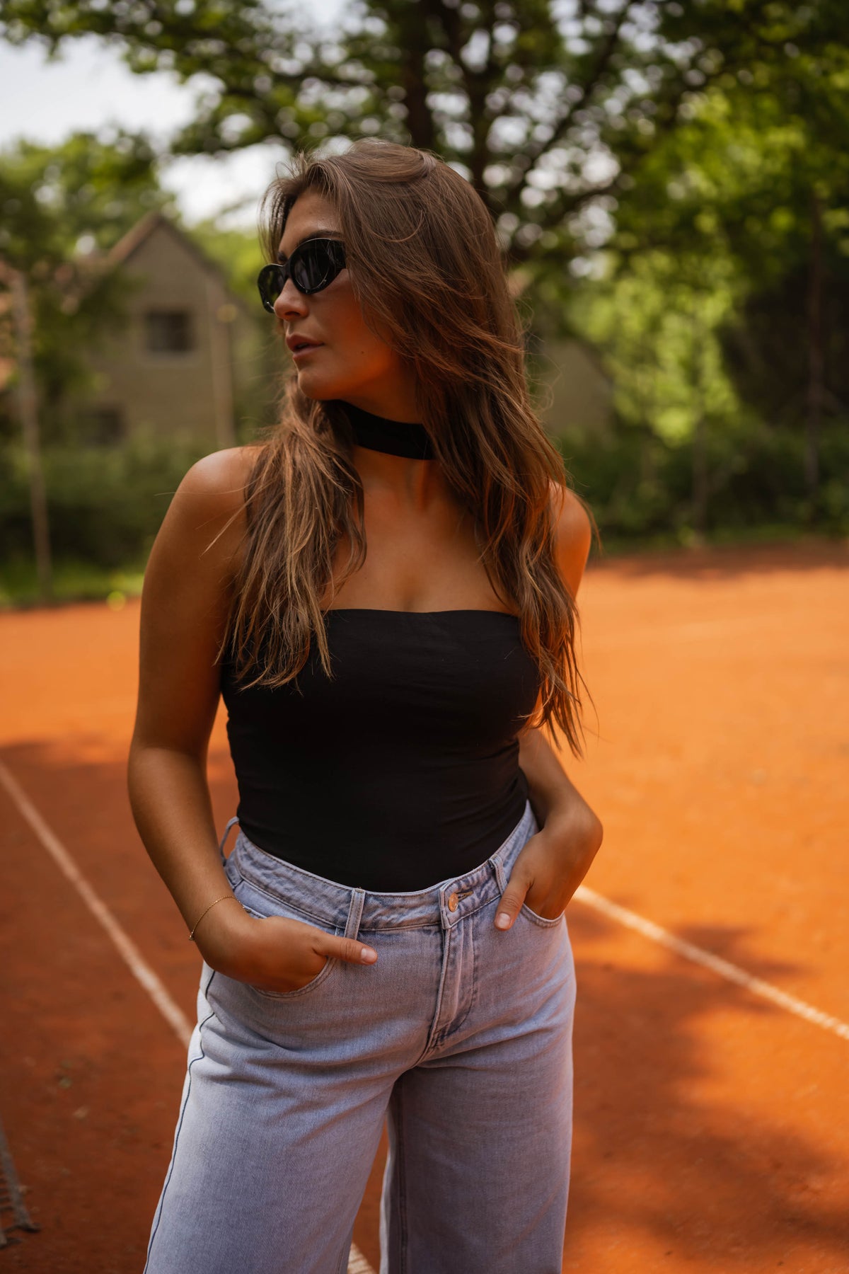 Top Calie - noir