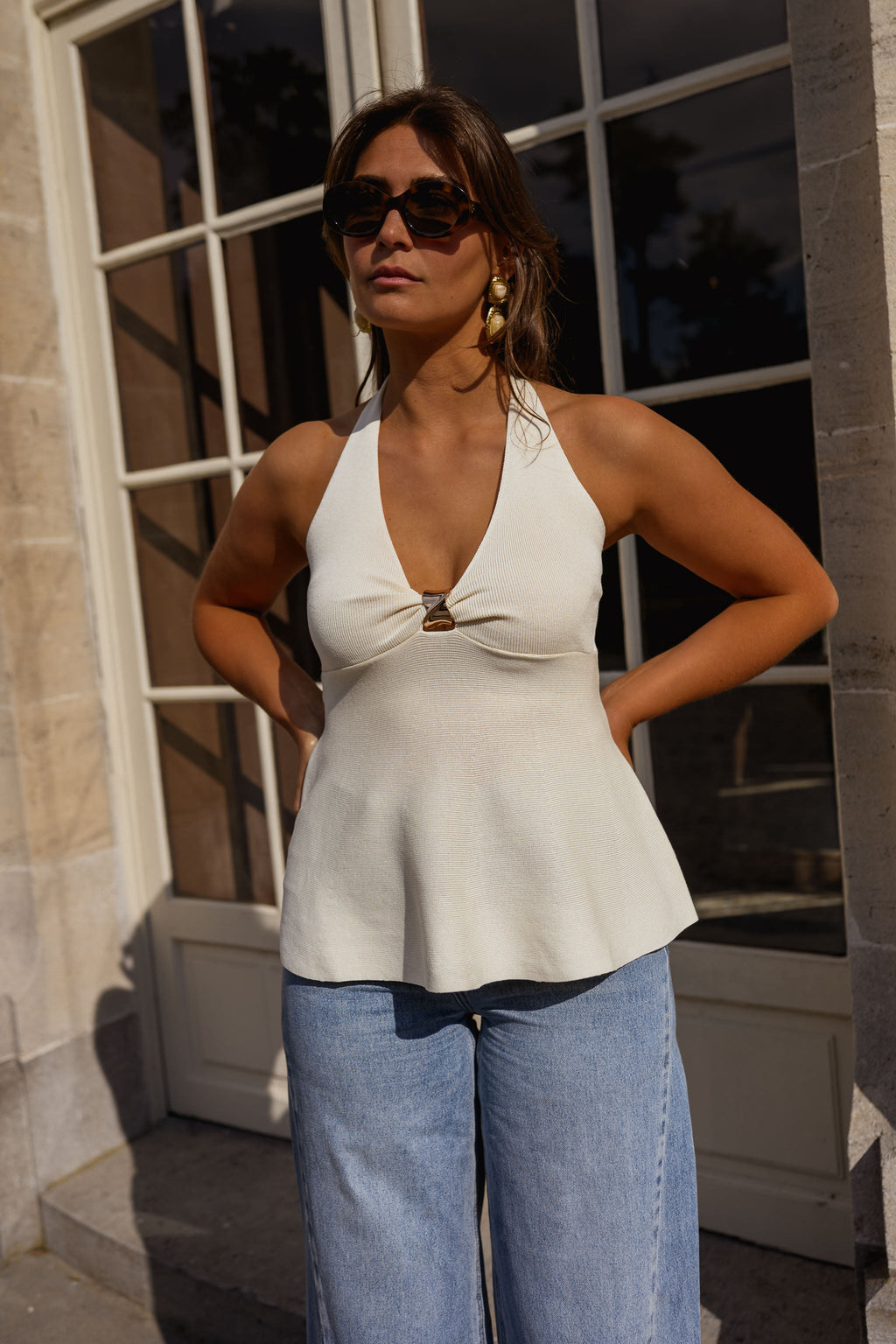 Top Paulina - écru