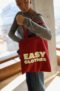 Tote bag Easy Clothes - bordeaux