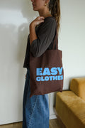 Tote bag Easy Clothes - chocolat