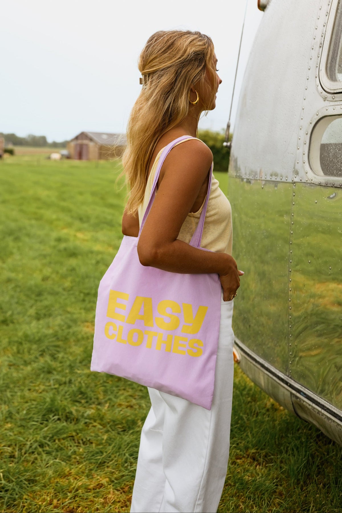 Tote bag Easy Clothes - lilas