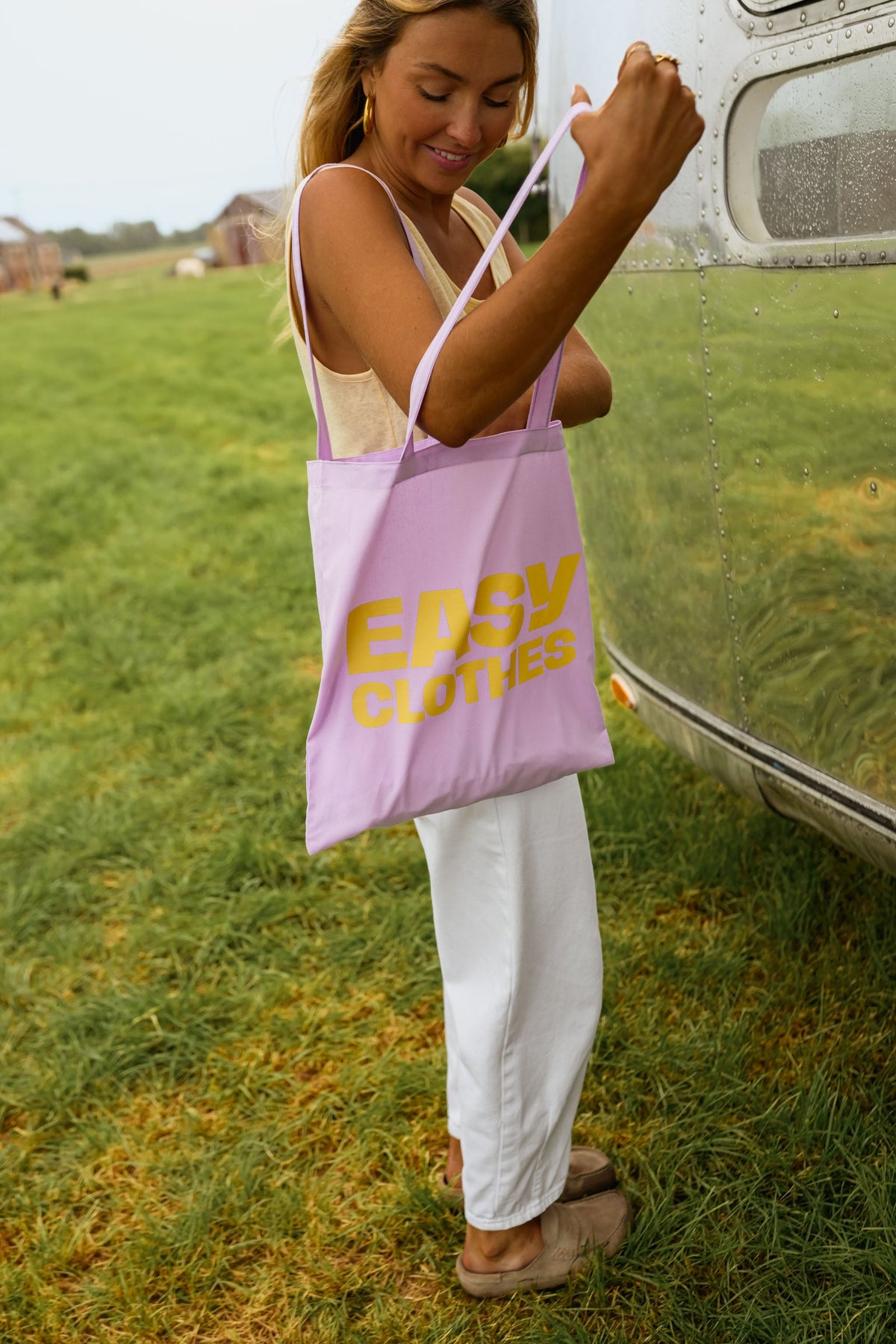 Tote bag Easy Clothes - lilas