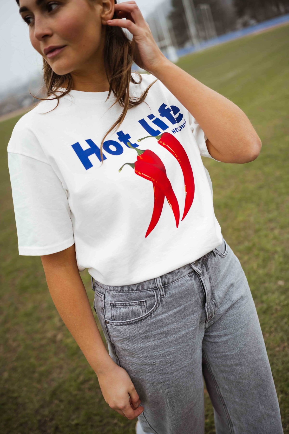 T-shirt Chili - blanc